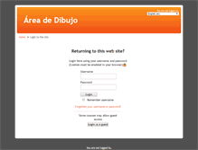 Tablet Screenshot of moodle.areadedibujo.es